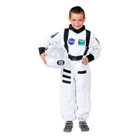 Generique - Weißes Astronaut Kostüm für Kinder - Grau, Weiss