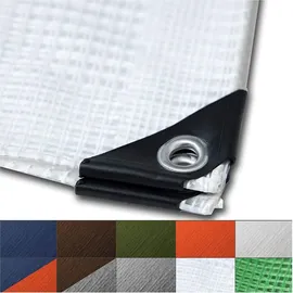 casa pura Abdeckplane Leno 3 x 4 m Weiß