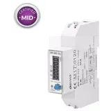 OEM 1-Phasen-Stromzähler, 100A, MID, 1 Modul, DIN TH-35mm, PV, OR-WE-524 /T2DE