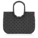 frame glossy dots black