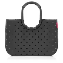 Reisenthel Loopshopper L frame glossy dots black