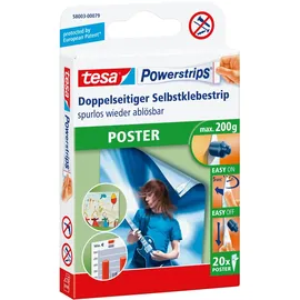 Tesa Klebestreifen Powerstrips 200 g 20 St.