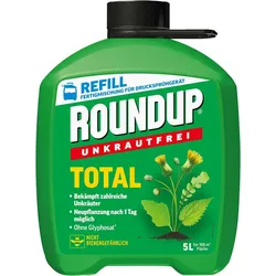 Roundup Unkrautfrei TOTAL, 5 L Fertigmischung