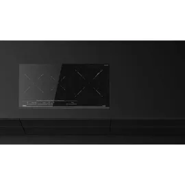 Teka IZC 83620 MST Induktionskochfeld, 80 cm, 3 Kochzonen, MultiSlider-Touch-Steuerung, Kochzeitprogrammierer, 8 Direktfunktionen, XL-Paella-Zone 320 mm, Glasfarbe: Schwarz
