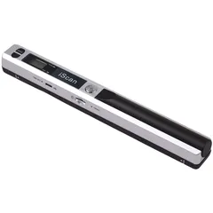 iScan Tragbarer Scanner Mini-Hand-Dokumentenscanner A4-Buchscanner JPG- und PDF-Format 300/600/900 Bewegungsgeschwindigkeit, Silber