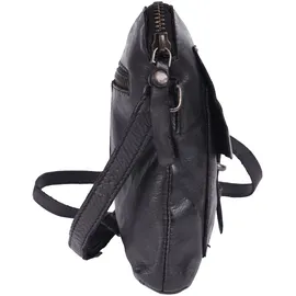 Harbour 2nd Ellis Umhängetasche Baumwolle/Leather Black