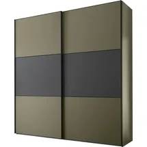 STAUD Schwebetürenschrank Includo 167 x 222 x 68 cm Grün