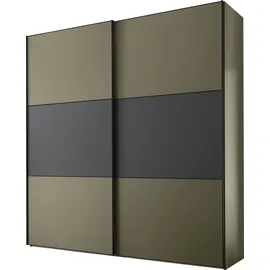 STAUD Schwebetürenschrank Includo 167 x 222 x 68 cm Grün