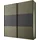 STAUD Schwebetürenschrank Includo 167 x 222 x 68 cm Grün