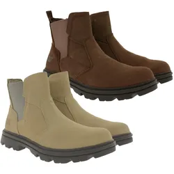 CATERPILLAR Practitioner Herren Wildleder-Stiefel Chelsea-Boots P725198 Dachshund Braun oder P725200 Starfish Beige - 40
