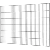 Floraworld Einstabmattenzaun 200 x 150 cm Anthrazit