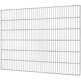 Floraworld Einstabmattenzaun 200 x 150 cm Anthrazit