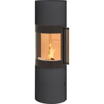 H&M Kaminofen MONO 3.0 L Stahl-Titan - Grau