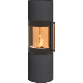 H&M Kaminofen MONO 3.0 L Stahl-Titan - Grau