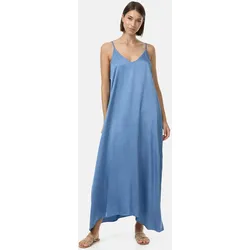 PM SELECTED Damen Elegantes Satin Kleid ohne Ärmel mit Seidenanteil in Einheitsgröße PM56