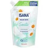 Isana Milde Seife Sensitiv Nachfüllbeutel 850 ml