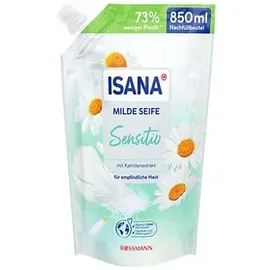 Isana Milde Seife Sensitiv Nachfüllbeutel 850 ml