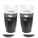 Exacompta Ecobin 15 l Schwarz