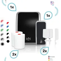 Blanc HYGIENIC KOMPLETT-SET Waschraum SENSOR: Handtuchrollenspender SENSOR + 2 TAD Handtuchrollen + Schaumseifenspender SENSOR + 2 Kartuschen