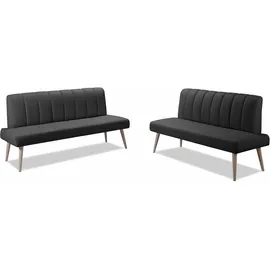 Exxpo - Sofa Fashion Sitzbank »Costa«, Frei im Raum stellbar, schwarz, Sitzbänke, 87602717-0 B/H/T: 182 cm x 92 cm x 68 cm,