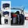 Relaxdays Bollerwagen faltbar blau