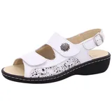 Belvida Bequeme Sandalen Damen Weiß 36