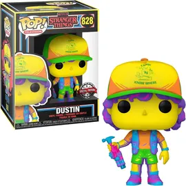 Funko Pop! Stranger Things - Dustin in Beef Black Light Figur