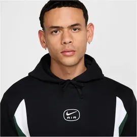 Nike Sportswear Swoosh Air Fleece Hoodie Herren 011 black/fir/white/white XL
