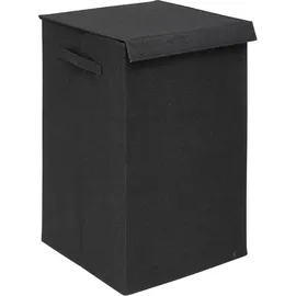 5Five Colorama Wäschekorb 74L Schwarz