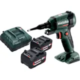 Metabo BP 18 LTX BL Akku Blaspistole 18 V Brushless + 2x Akku 4,0 Ah + Ladegerät