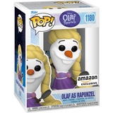Funko Pop! Disney: - Olaf As Rapunzel - die Eiskönigin - Amazon-Exklusiv - Vinyl-Sammelfigur - Geschenkidee - Offizielle Handelswaren - Spielzeug Für Kinder und Erwachsene - Movies Fans