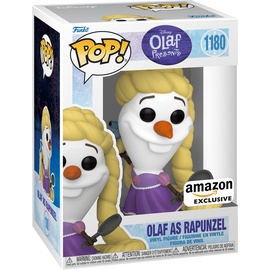 Funko Pop! Disney: - Olaf As Rapunzel - die Eiskönigin - Amazon-Exklusiv - Vinyl-Sammelfigur - Geschenkidee - Offizielle Handelswaren - Spielzeug Für Kinder und Erwachsene - Movies Fans