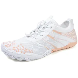 dotales Flowstep Barfußschuhe rosa/weiß 38