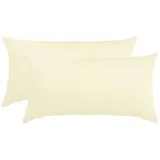 Traumschlaf Edel-Linon Kissenbezüge 2er Set