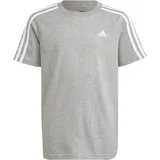 Adidas Unisex Essentials Cotton T-shirt medium grey Heather/White