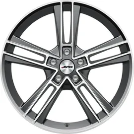 Autec Rias 8,5 x 20 5 x 120 ET40 Titansilber matt poliert
