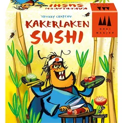 Schmidt 40885 - Drei Magier Gesellschaftsspiel  - Kakerlaken Sushi