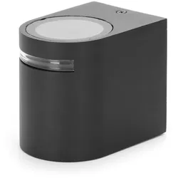 Aigostar Außenlampe mit GU10 Fassung IP54 in schwarz, 1 Flammig Warmweiß auch für Innenbereich geeignet