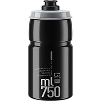 Elite Jet Trinkflasche 750ml black/grey logo (0190702)