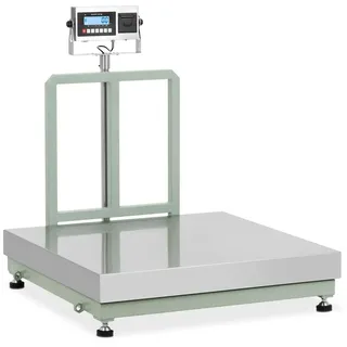 Steinberg Systems Plattformwaage - 1000 kg / 0,1 kg - 100 x 100 cm LCD mit Etikettendrucker