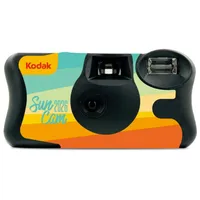 KODAK FunSaver 39 – Einwegkamera mit integriertem Blitz, 39 Aufnahmen, 24-mm-Farbfilm ISO 800, ideal für Schnappschüsse, Reisen, Hochzeiten und unvergessliche Momente