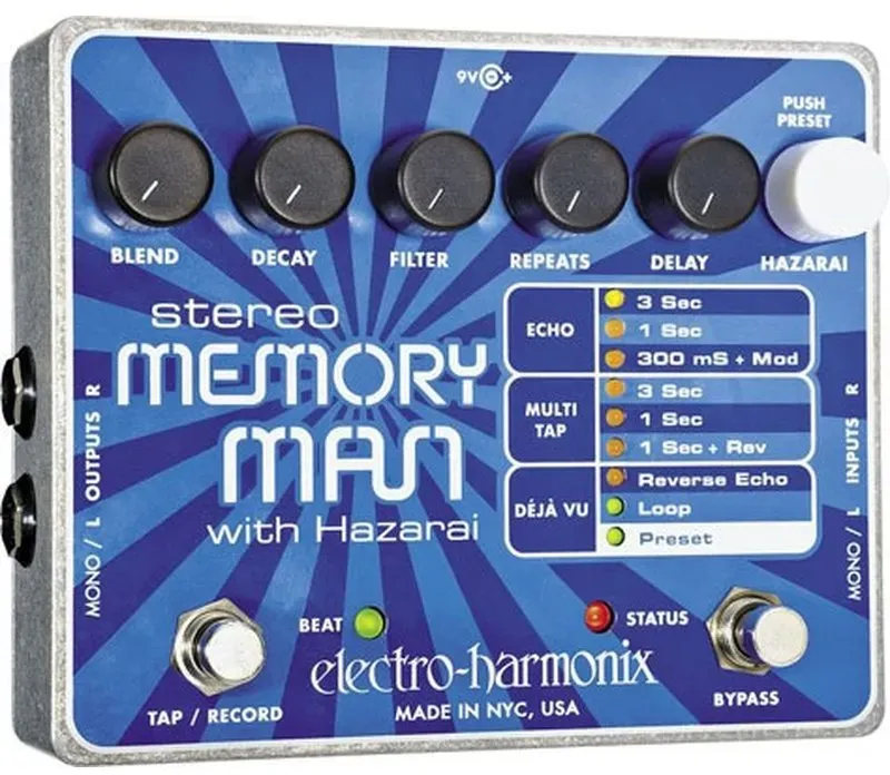 Electro Harmonix STEREO MEMORY Man with Hazarai