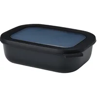 Mepal Cirqula rechteckig nordic black 1 l