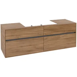 Villeroy & Boch Collaro Waschbeckenunterschrank C02800RH 160 x 55 cm Kansas Oak