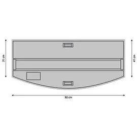 juwel® aquarium JUWEL® Vision 180 LED weiß