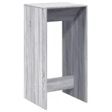 vidaXL Bartisch 51 x 50 x 103,5 cm Grau