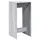 vidaXL Bartisch 51 x 50 x 103,5 cm Grau