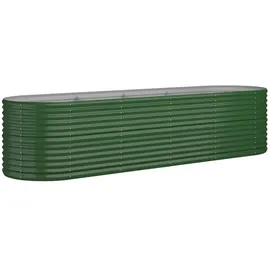 vidaXL Hochbeet 296 x 80 x 68 cm Grün