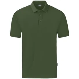 Jako Organic Poloshirt Stretch oliv 5XL