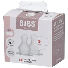 Bibs Zuigfles Spenen Siliconen Duopack Medium 2 St Sauger